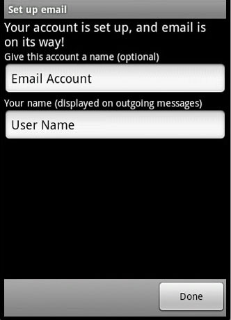 Android Email Setup 7